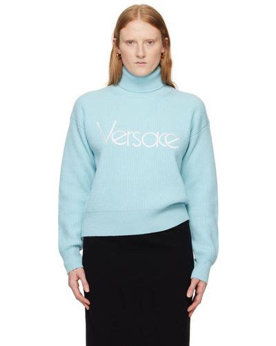 versace turtleneck round v|Versace turtlenecks for Women .